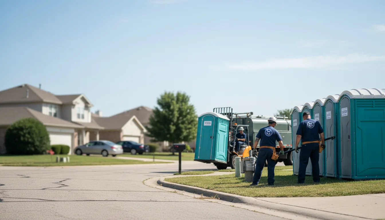 Porta Potty Rental in Hickman, NE near me